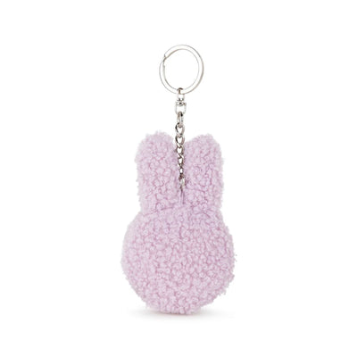 Bon Ton Toys Miffy ECO Tiny Teddy flat keychain, Lavender