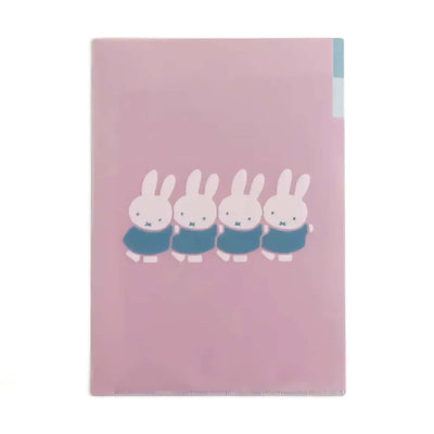 Miffy A4 pocket clear file, fun