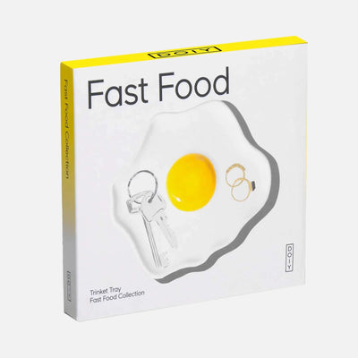 DOIY Fast Food Fried Egg trinket tray