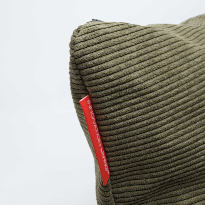 Refurbished | Innovation Living Dapper Cushion(50x50cm), 316 Cordufine Pine Green