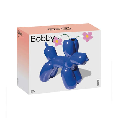 DOIY Bobby vase, blue