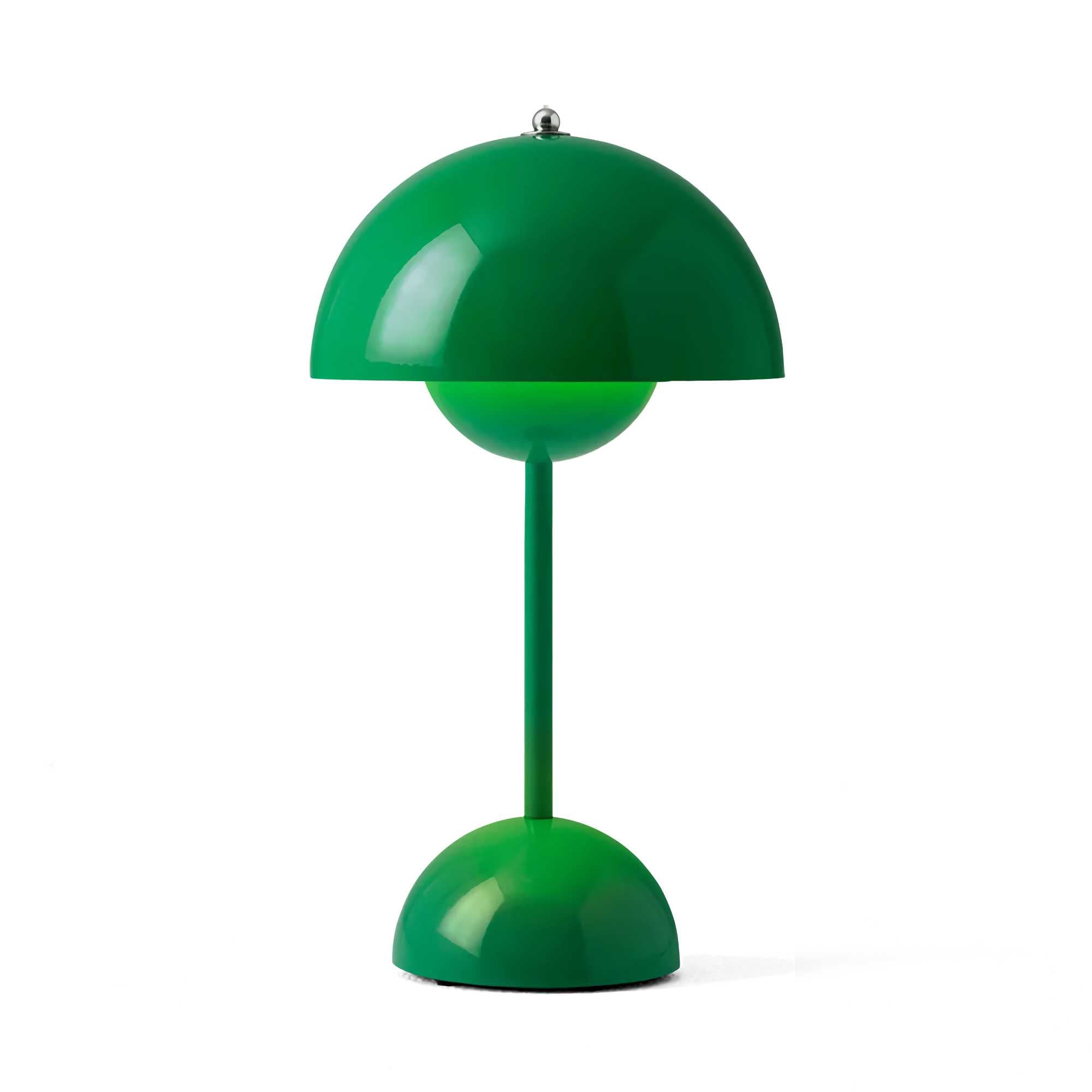 Flowerpot VP9 Portable Table Lamp, Signal Green