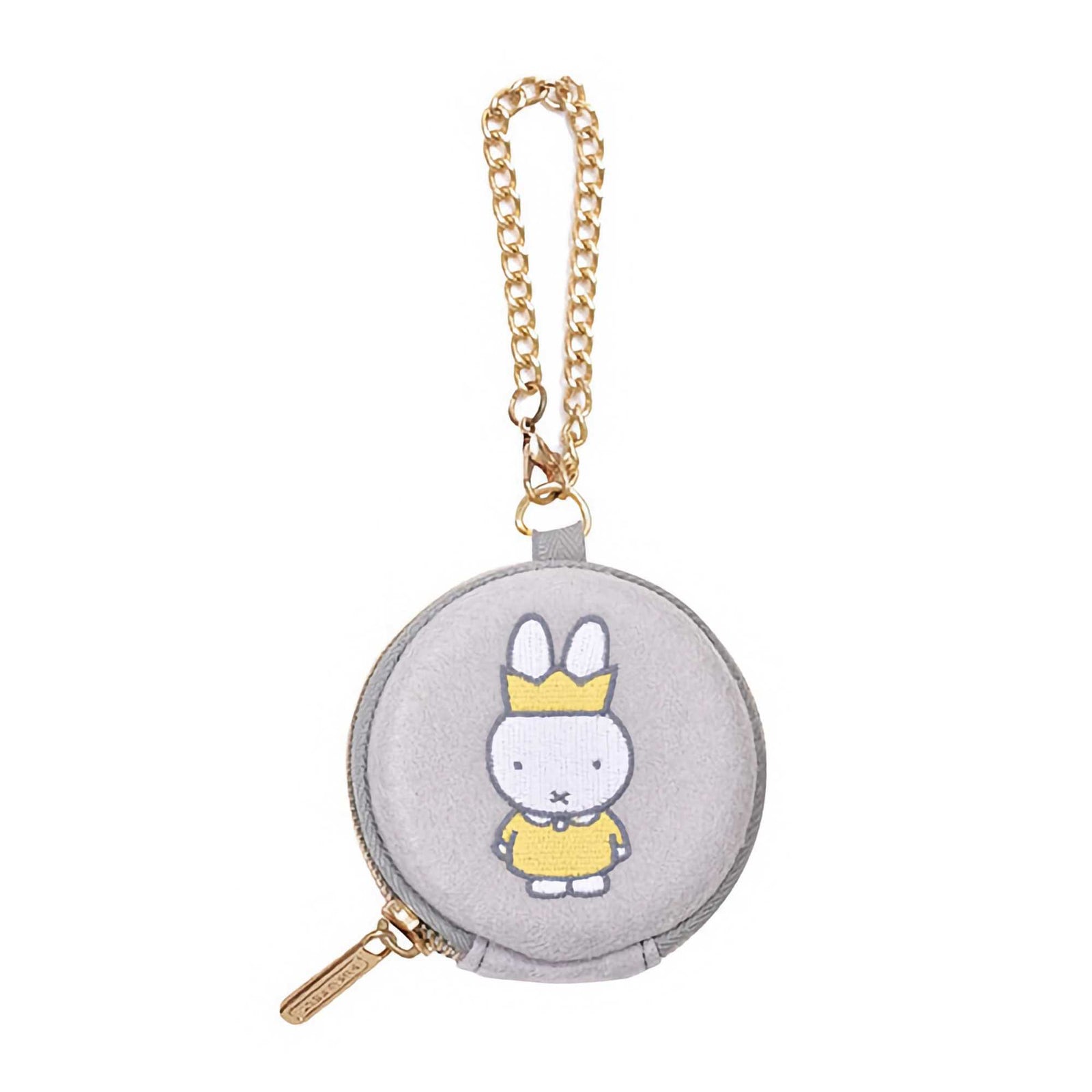 Miffy PUPU Felt Coin Case, Miffy/Grey