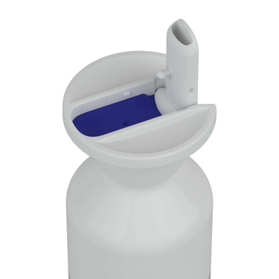 Dopper Steel x Flip Straw bottle 490ml, white