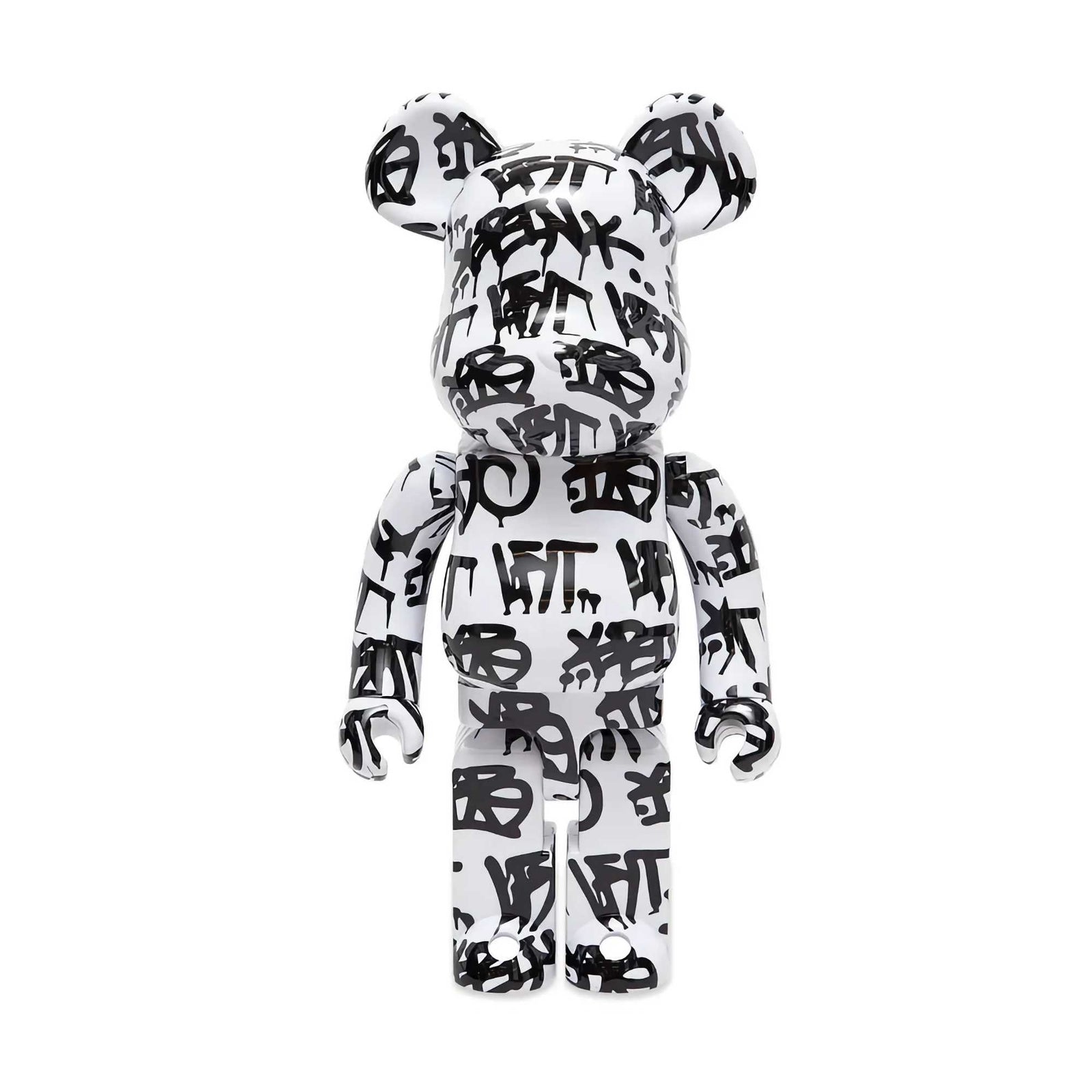 BE@RBRICK Lfyt x Krink (Black & White) 1000%