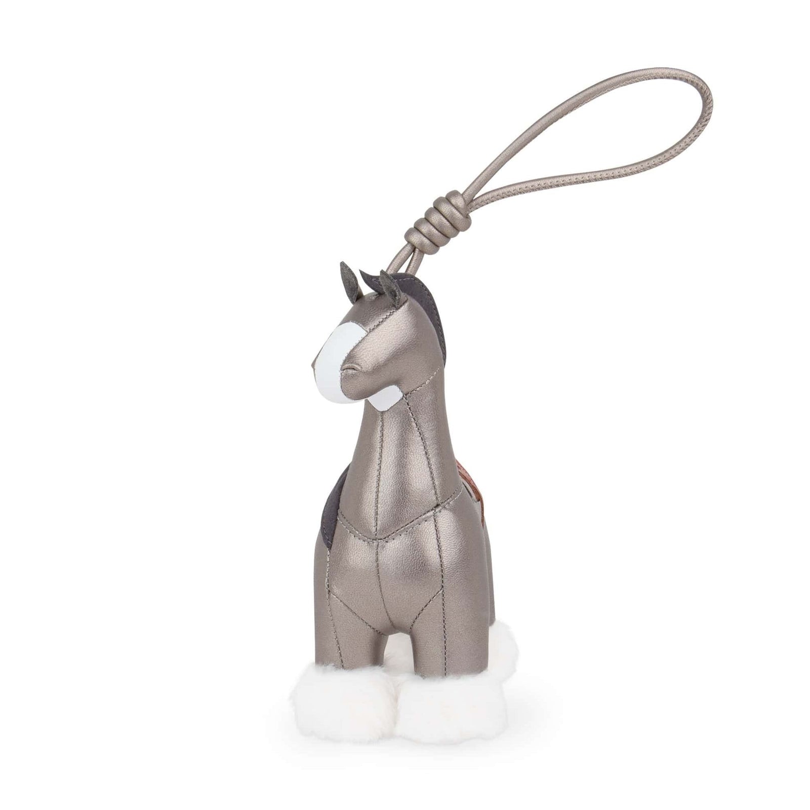 Zuny bag charms, horse shire silver