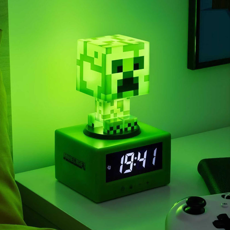 ex-display | Paladone Minecraft Creeper Icon Wecker