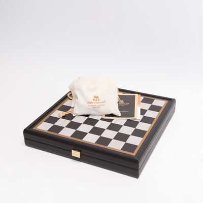 refurbished | Manopoulos 4in1 combo game (chess/backgammon/ludo/snakes), modern