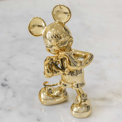 Leblon Delienne Mickey with love XS (13cm), Chrome Gold