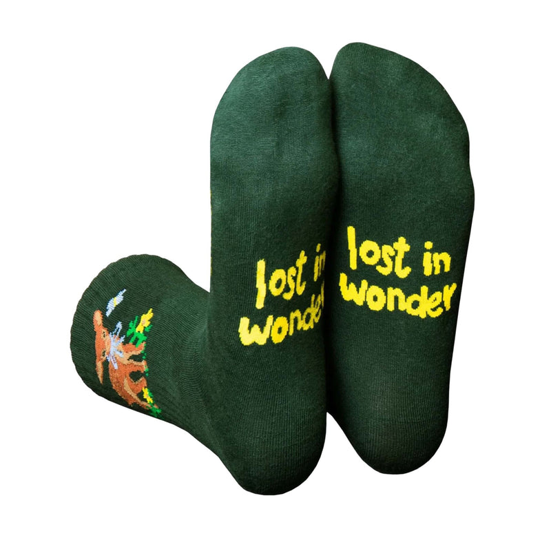 Eat My Socks Wonder Deer flat-pack socks