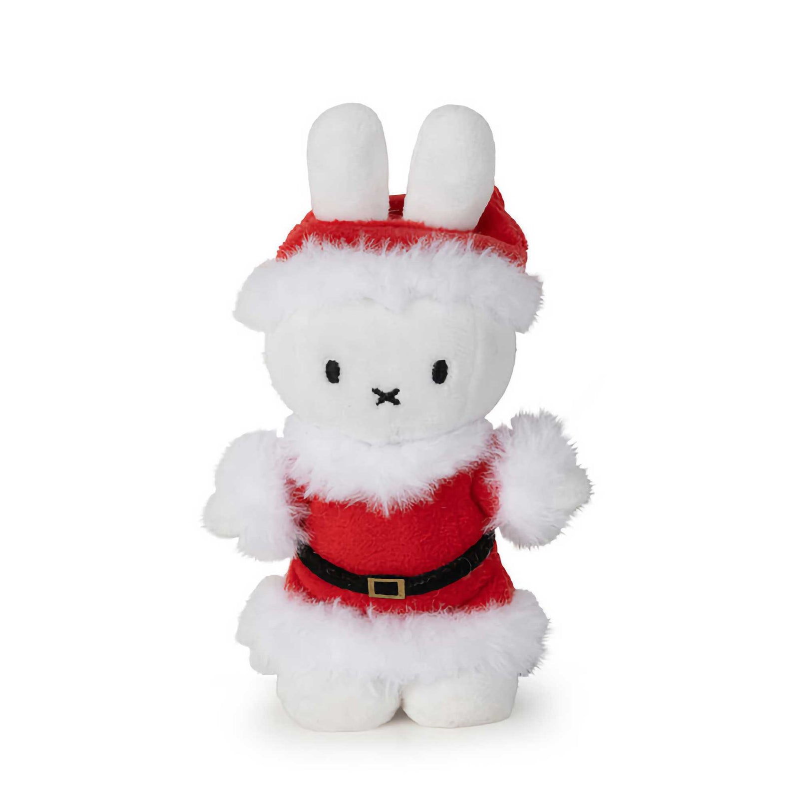 Miffy Standing soft toy 14cm, Santa