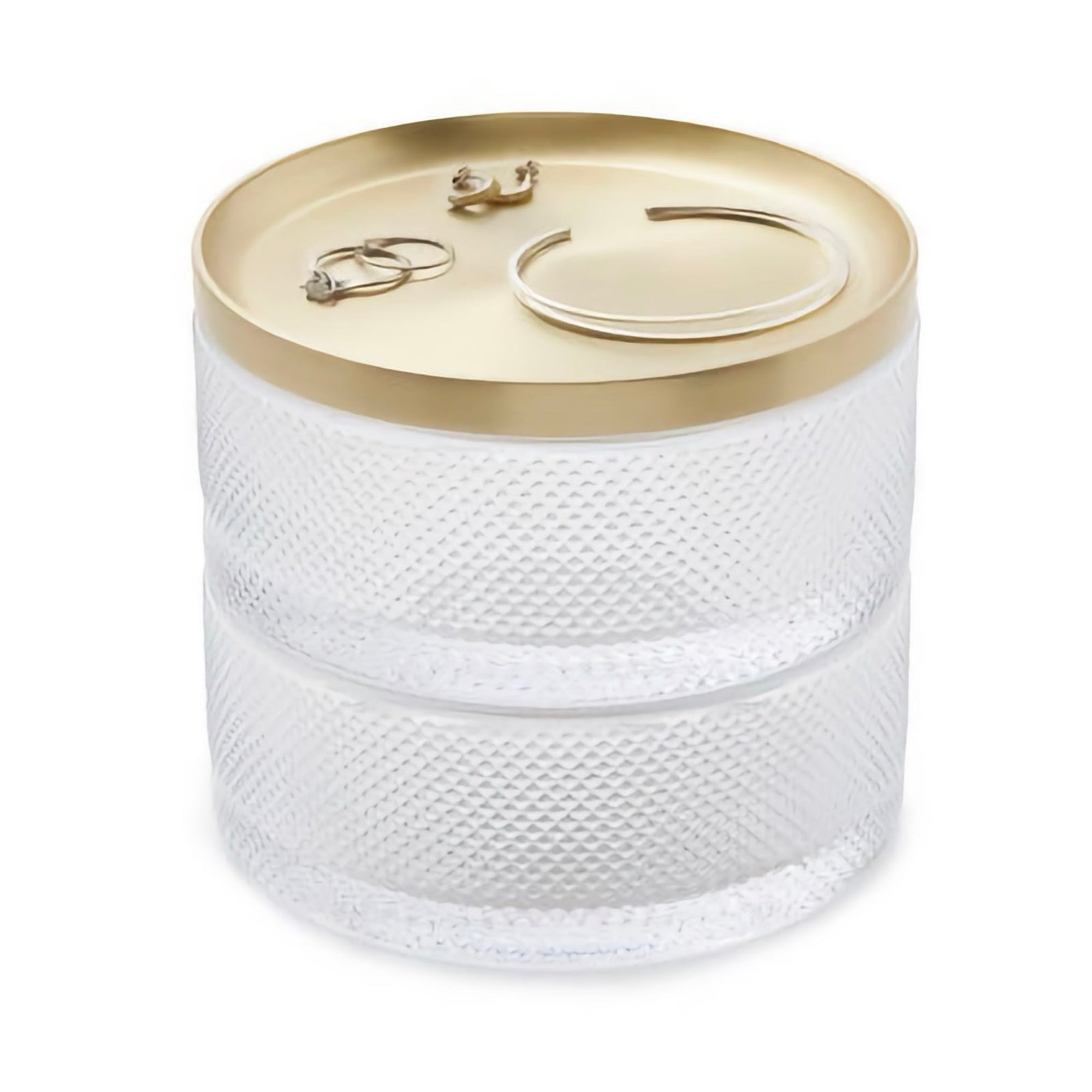 Umbra Tesora storage box, brass