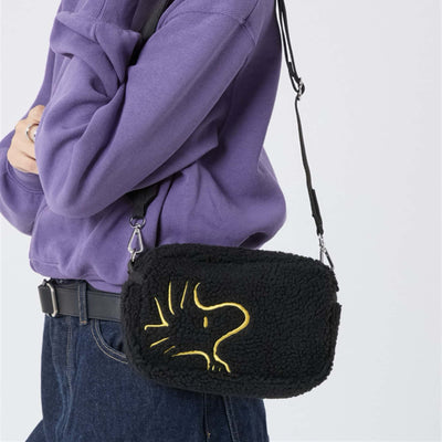 LeSportsac × PEANUTS mini shoulder bag, bright woodstock