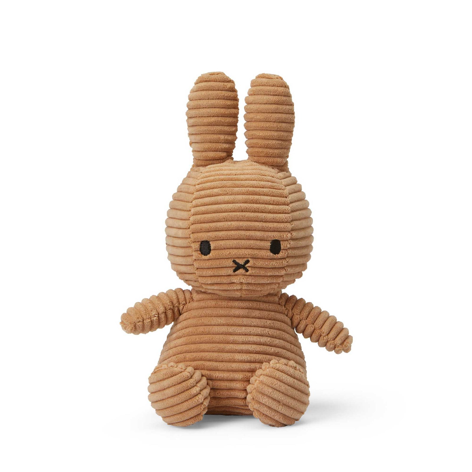 Miffy Sitting soft toy 23cm, Corduroy beige