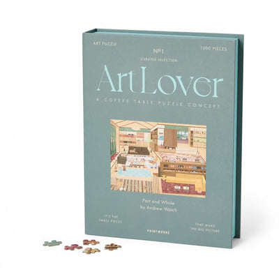 Printworks Art Lover Book Puzzle 1000 Pieces, Part and Whole