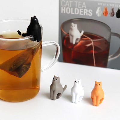 Kikkerland Cat Tea Bag Holders