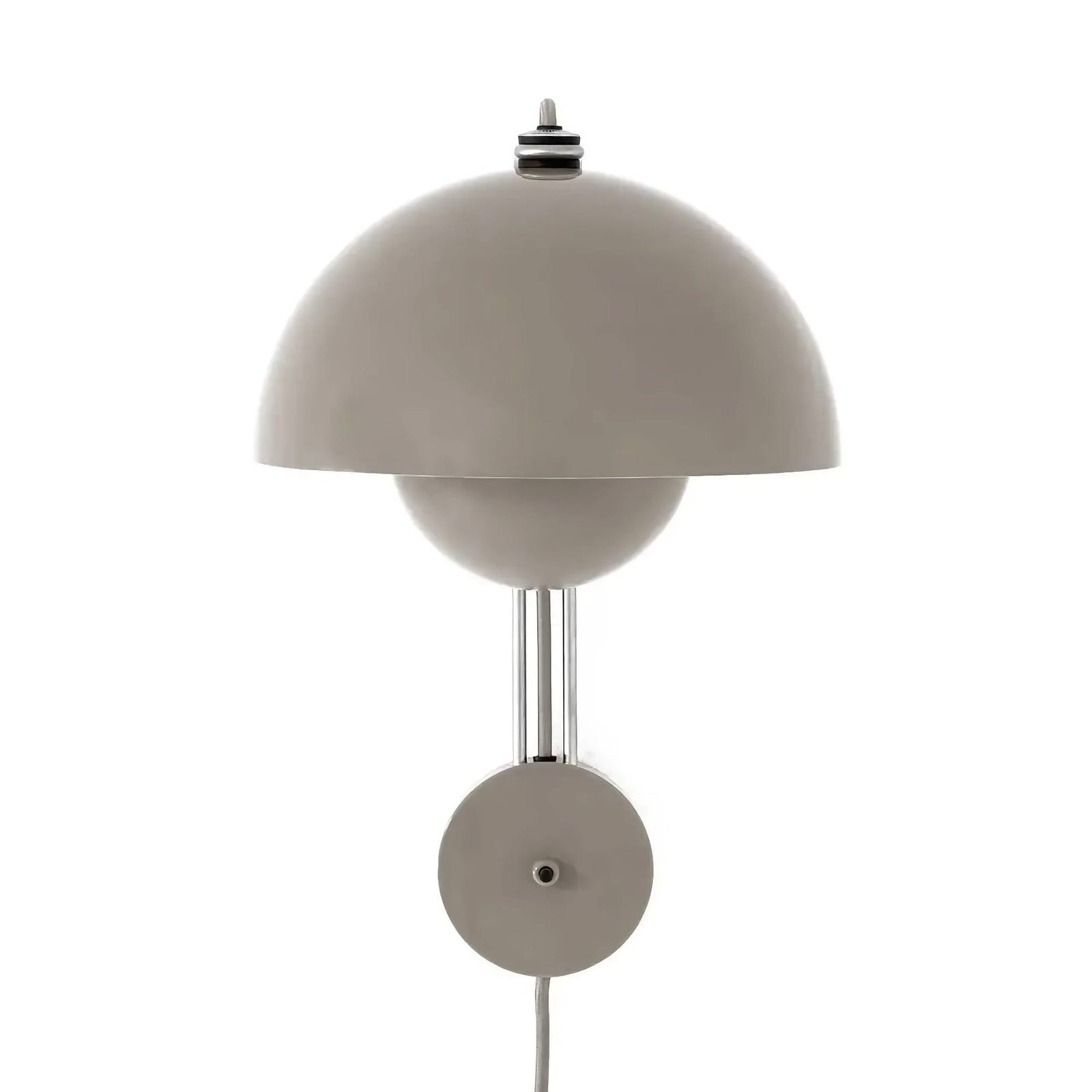 &Tradition Flowerpot VP8 wall lamp, grey beige