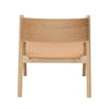 Hubsch Oblique lounge chair seat, natural