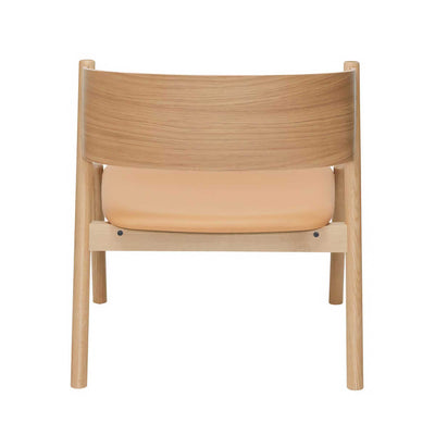 Hubsch Oblique lounge chair seat, natural
