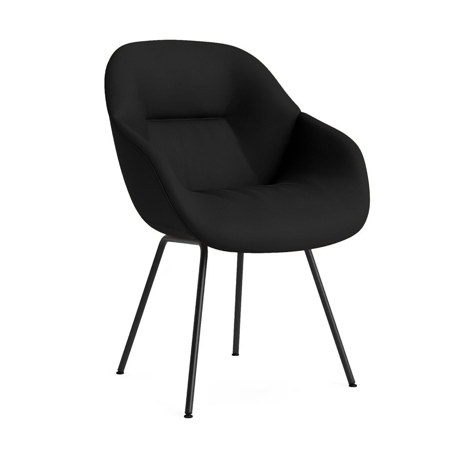 Hay AAC127 Soft Upholstered leather, valencia graph 4003/black