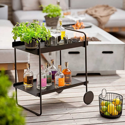 Zone Denmark A-Cocktail serving trolley, black