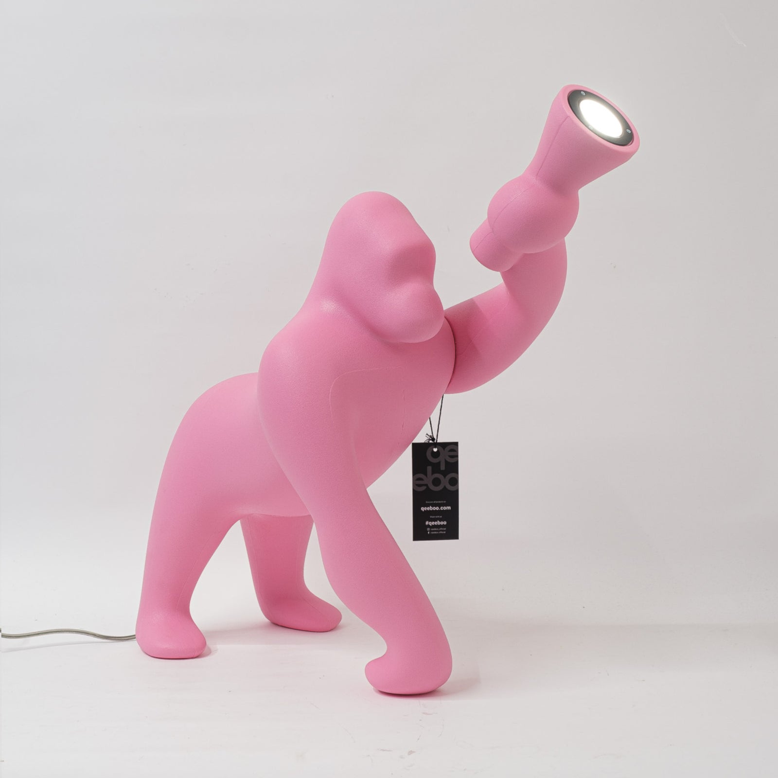 refurbished | Qeeboo Kong lamp XS, bright pink