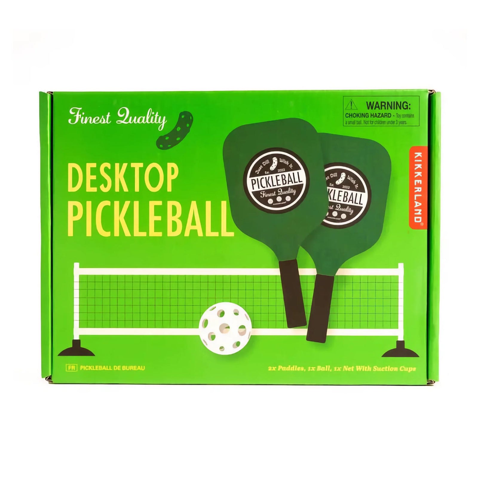 Kikkerland Desktop Pickleball game