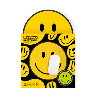 Happy Face desk mouse pad