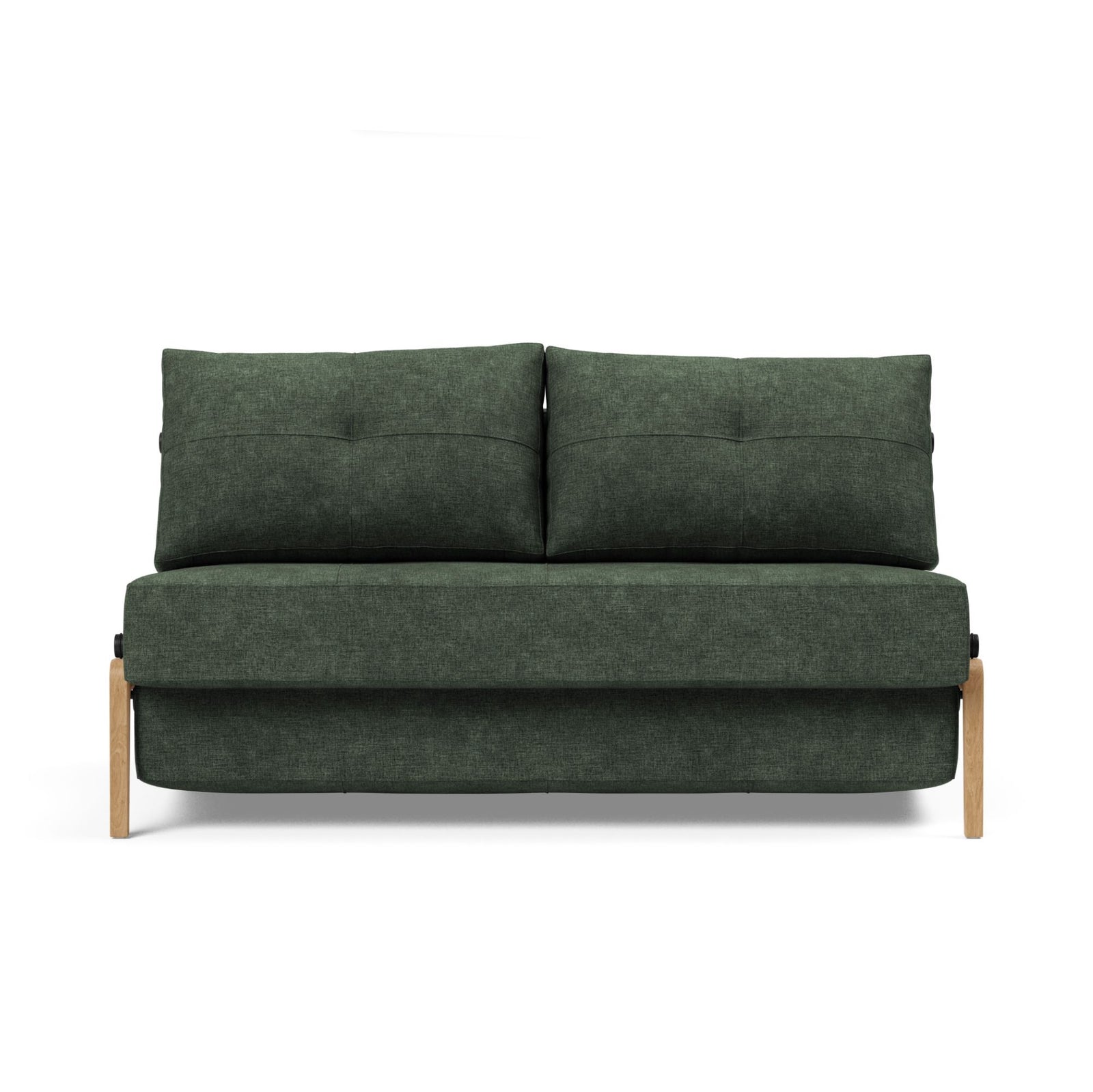 Innovation Living Cubed 140 Wood sofa bed, 281 avella pine green