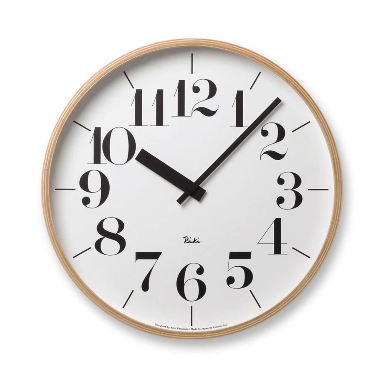Lemnos Riki clock, natural