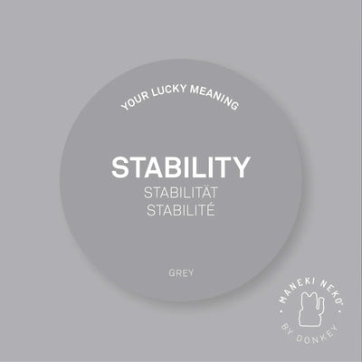 Donkey Lucky Cat, Grey