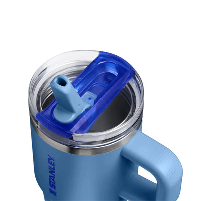 Stanley Quencher Protour flip straw lid tumbler 20oz, blue sky