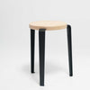 refurbished | Tiptoe LOU Stool, Black/Beech