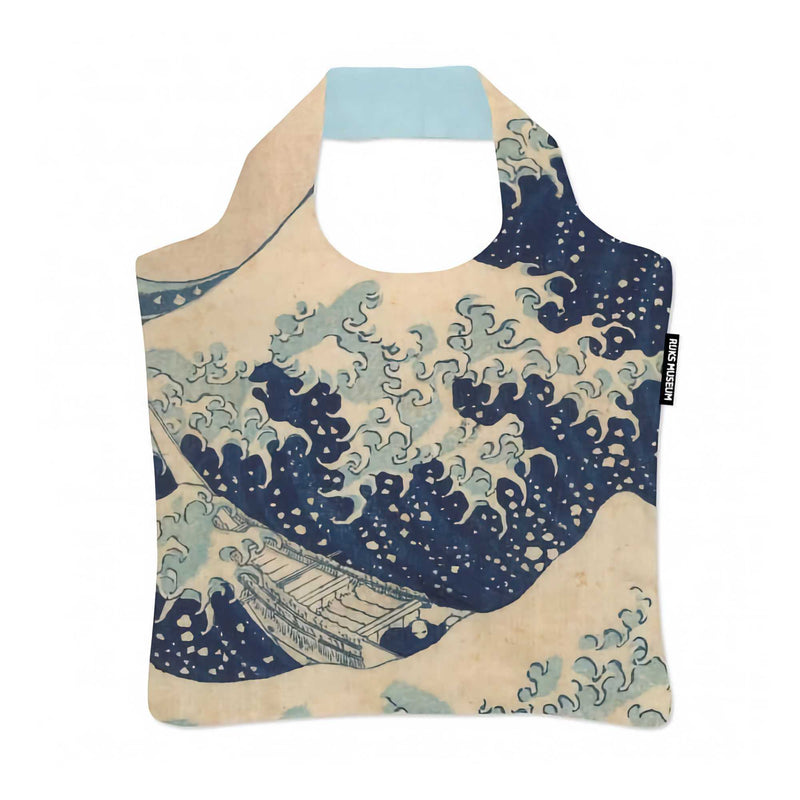 Bekking & Blitz folding bag, Katsushika Hokusai