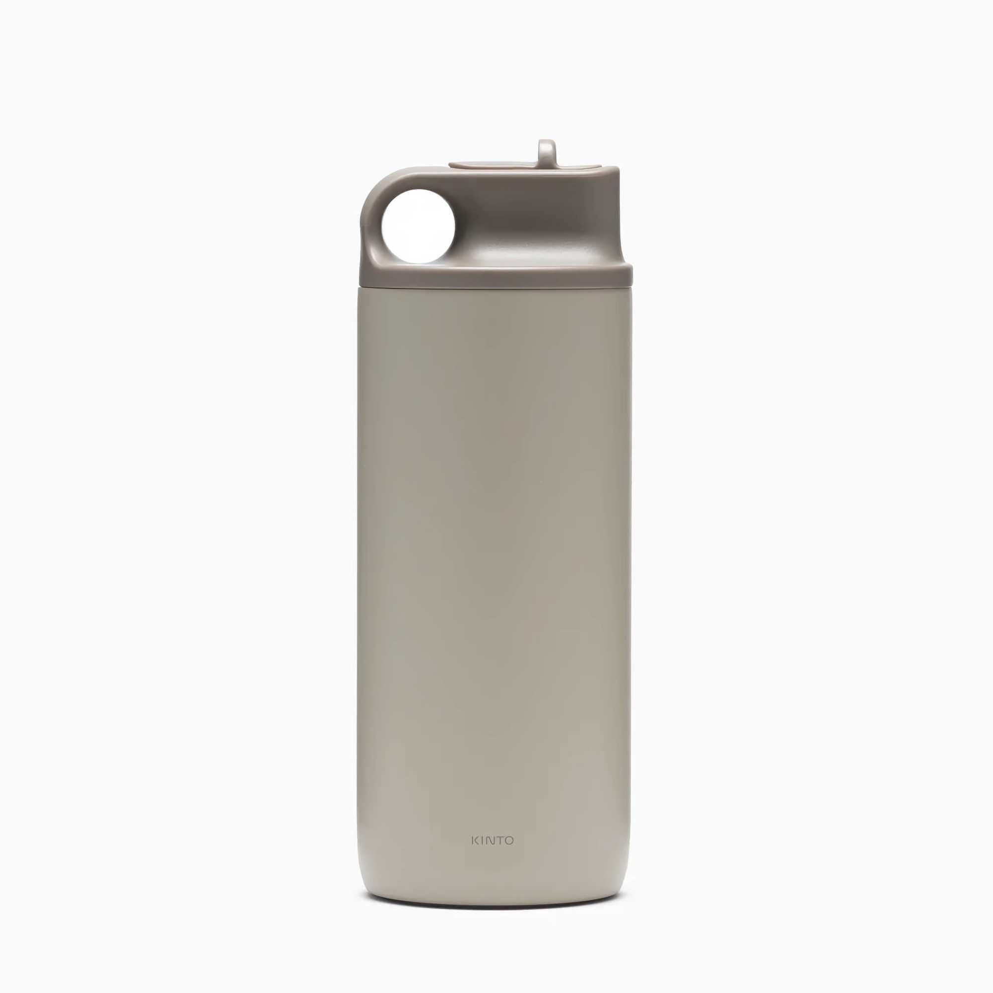 KINTO Active tumbler water bottle 600ml, Sand Beige