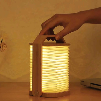 Gingko Smart Origami Lamp, Japanese Bamboo