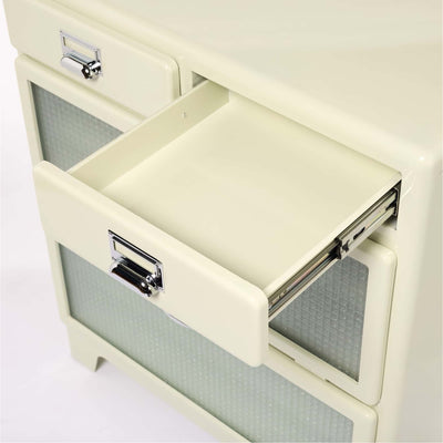 refurbished | Dulton 2 Layer cabinet, ivory