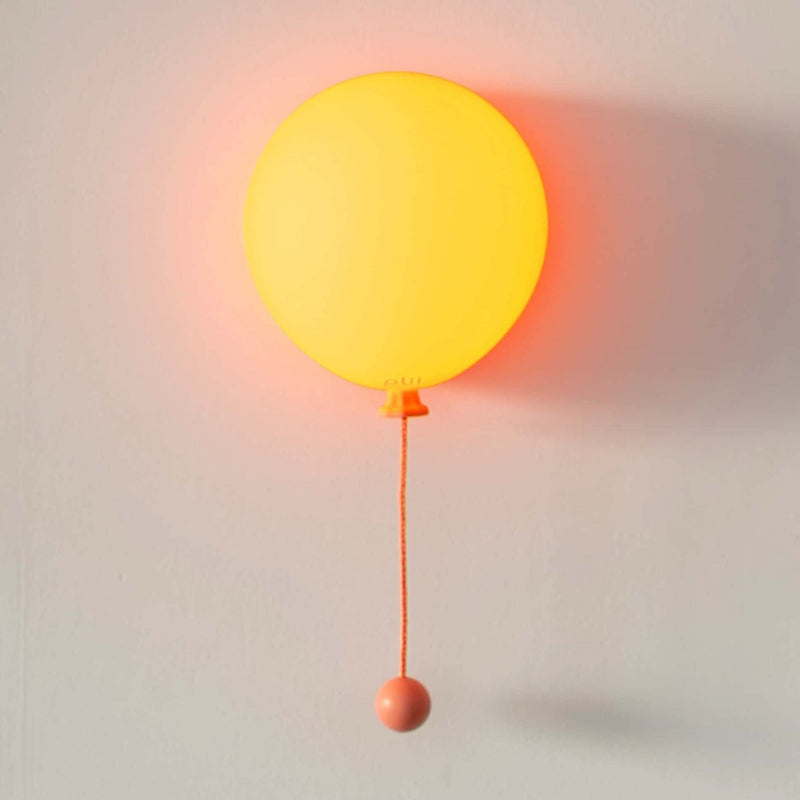 Gingko Mimo balloon rechargeable light, honey glow