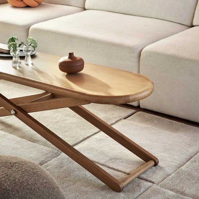 Design House Stockholm Cinderella folding table, solid oak