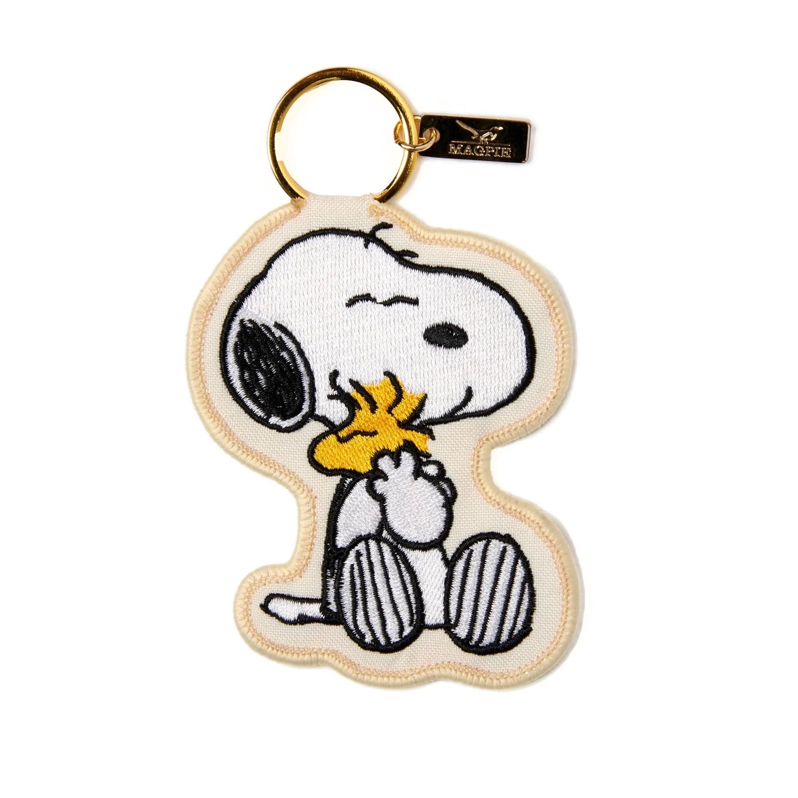 Peanuts x Magpie Snoopy key charm, hug