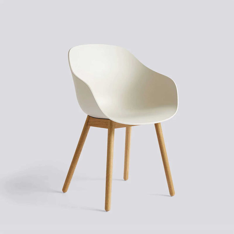 HAY AAC 212 About A Chair, Melange Cream 2.0/Water-based Lacquered Oak