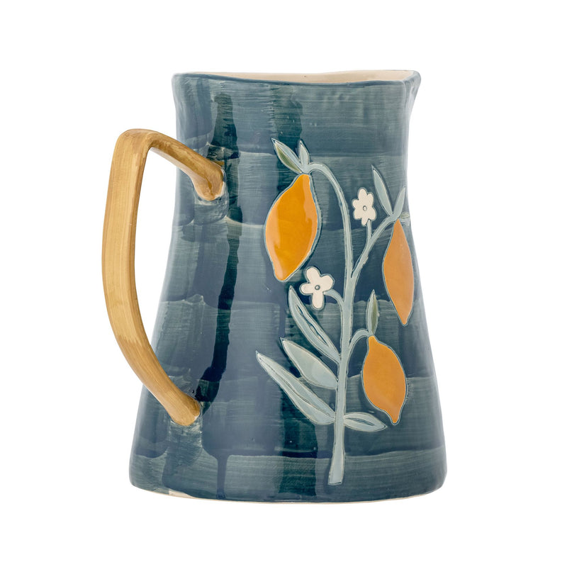 Bloomingville Feriha jug, blue