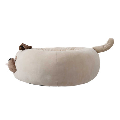 Feelpet Marshmallow Round Bed, pug