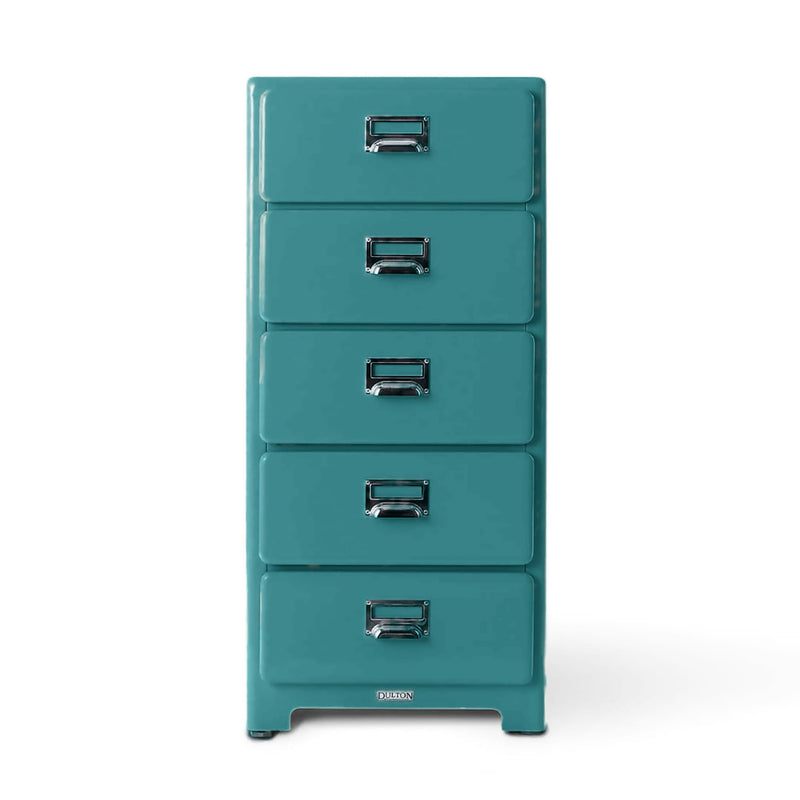 Dulton 5 Drawers Chest, grey green