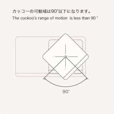 Lemnos Cubist Cuckoo clock