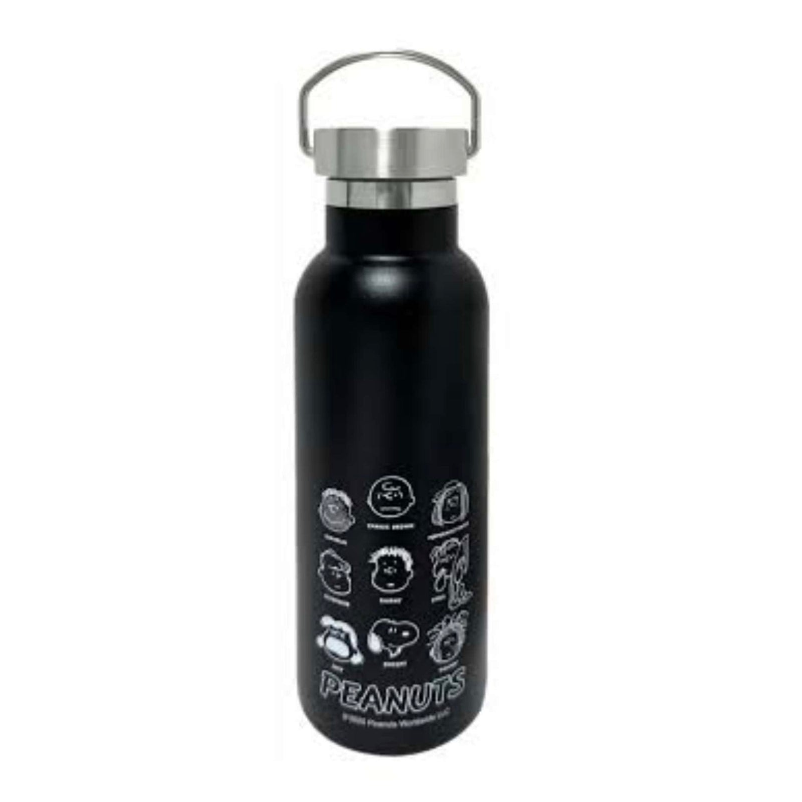 Snoopy 75th anniversay thermo bottle 500ml, black