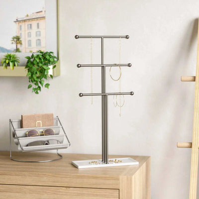 Umbra Trigem Jewellery Stand, Nickel