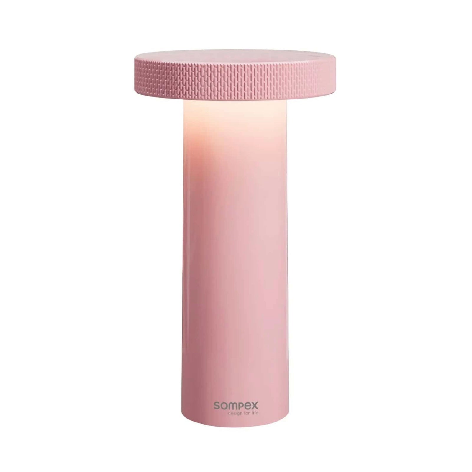 Sompex Volume rechargeable lamp, pink