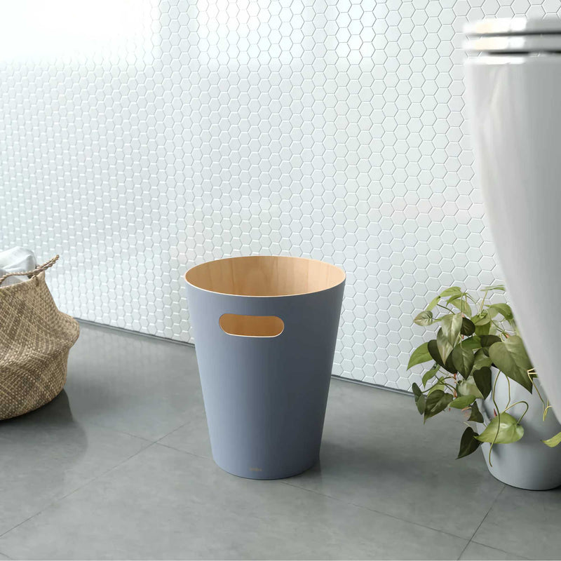 Umbra Woodrow can, slate blue