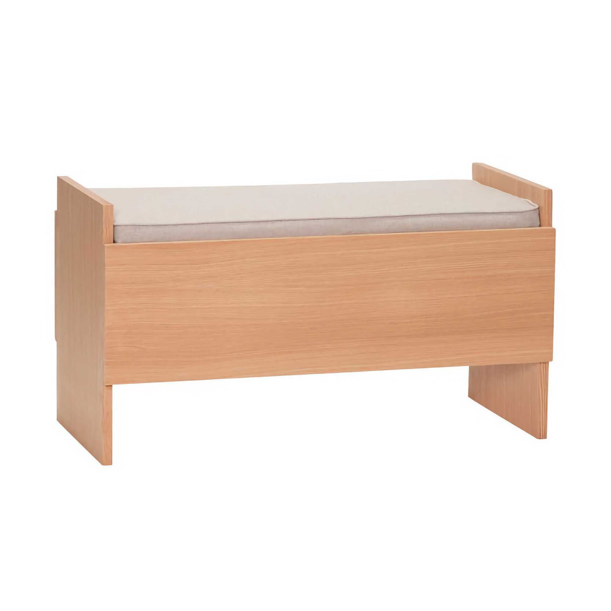 Hubsch Forma bench, sand/natural